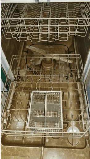 Kitchen Cleaning Transformation before